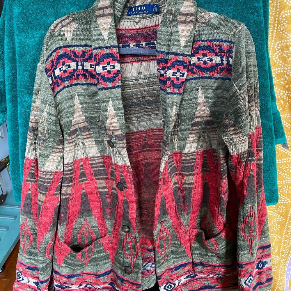 Aztec sweater Ralph Lauren